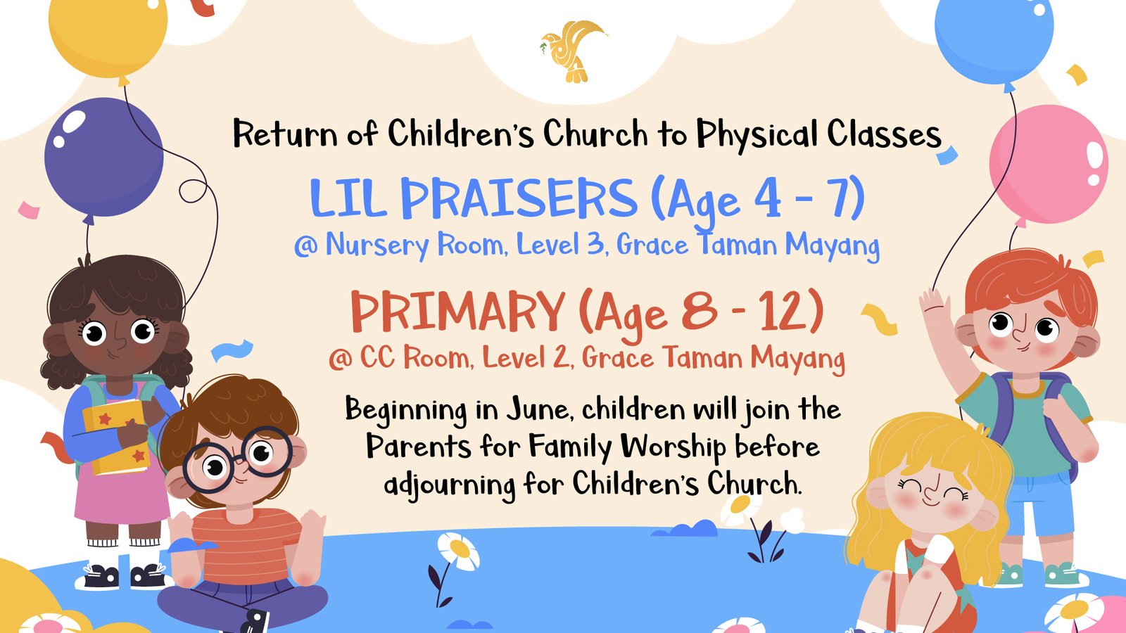 Grace Assembly PJ Happenings